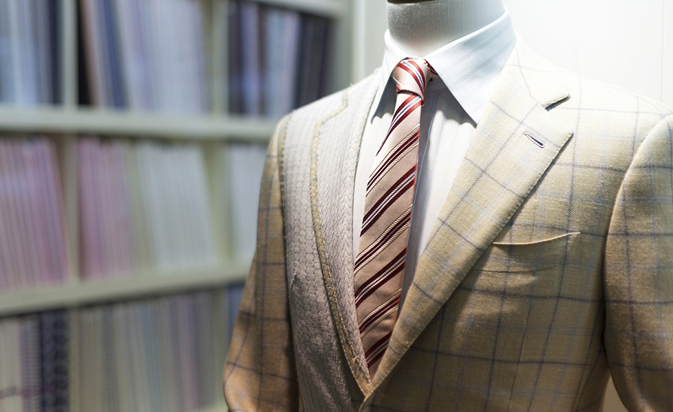 Suit on the mannequin